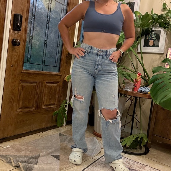 Aeropostale Other - Aeropostale High waisted Mom’s jeans Blue Relaxed Jeans 6P